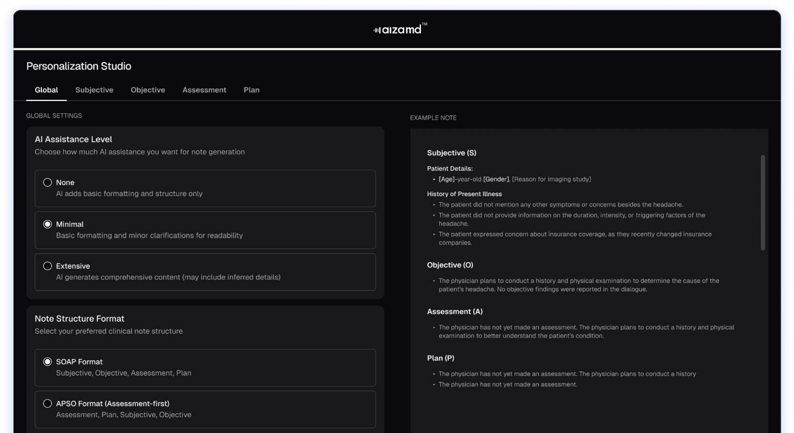 Customization Studio